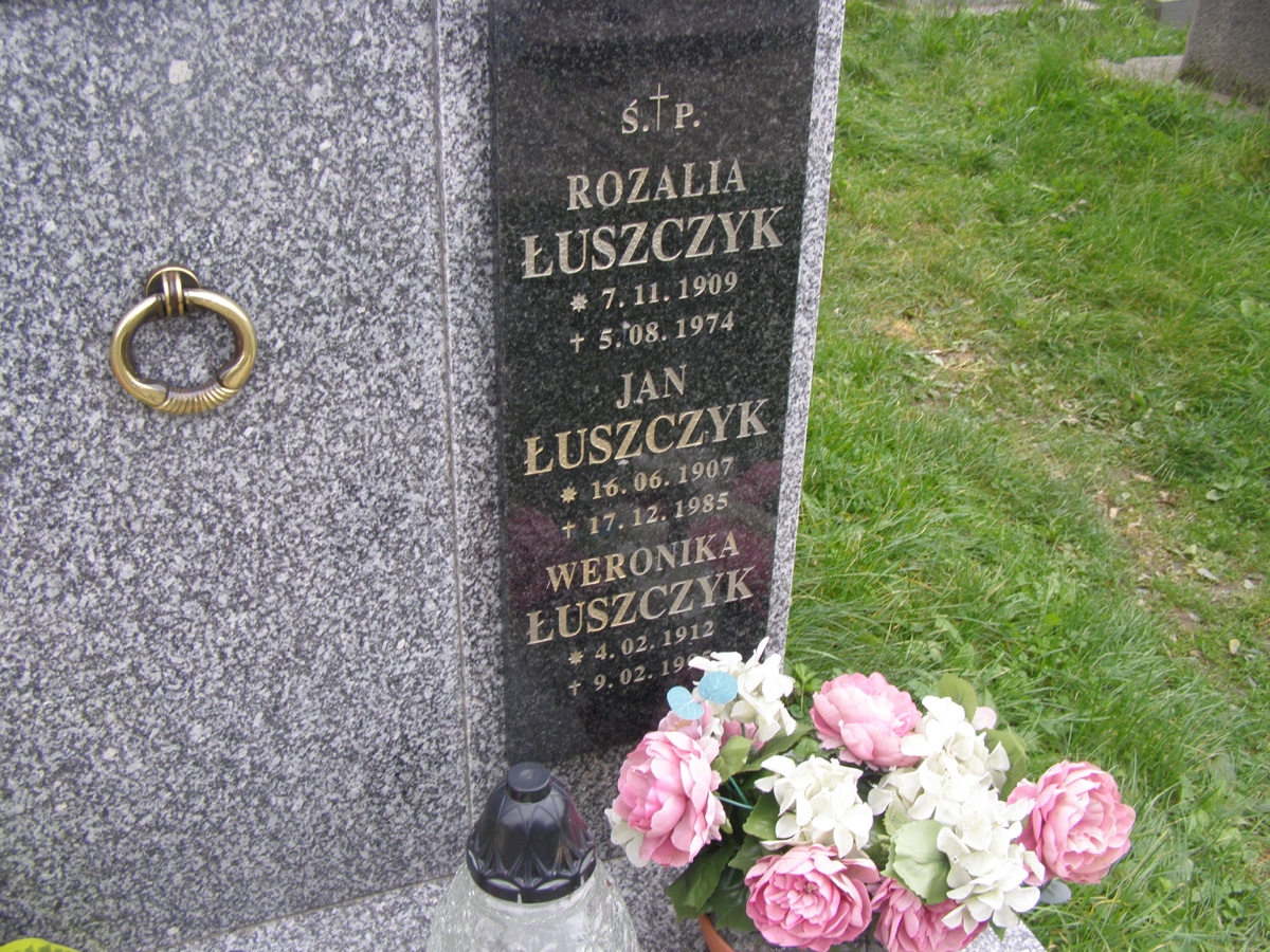 Grób Weronika Łuszczyk