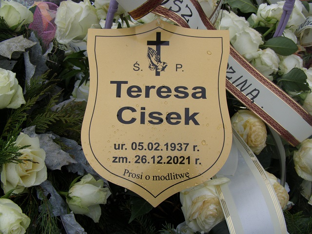 Teresa Cisek 1937 Jarosław - Grobonet - Wyszukiwarka osób pochowanych