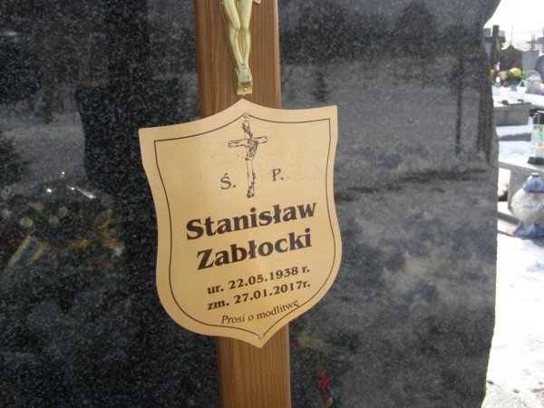 Stefania Zabłocka 1946 Jarosław - Grobonet - Wyszukiwarka osób pochowanych