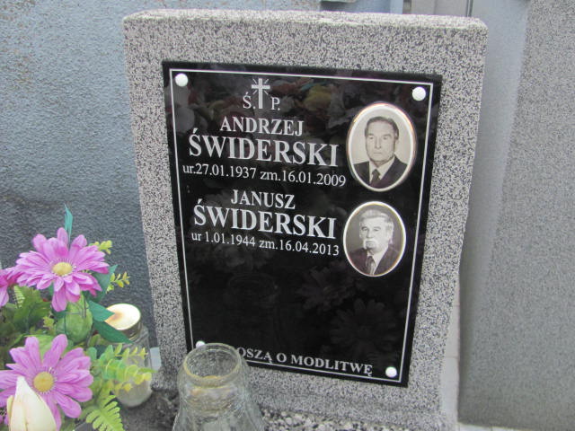 Janusz Świderski 1944 Jarosław - Grobonet - Wyszukiwarka osób pochowanych