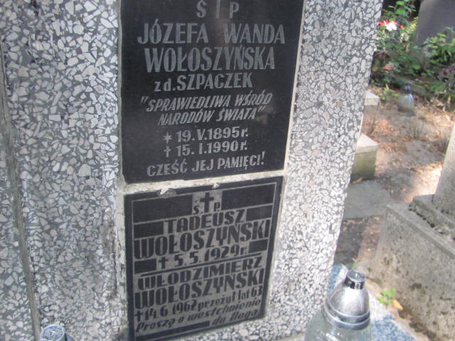 Włodzimierz Wołoszyński 1899 Jarosław - Grobonet - Wyszukiwarka osób pochowanych