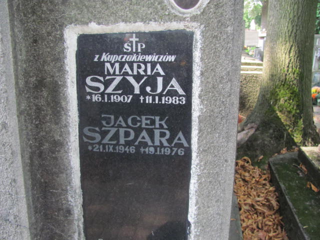 Jacek Szpara 1946 Jarosław - Grobonet - Wyszukiwarka osób pochowanych