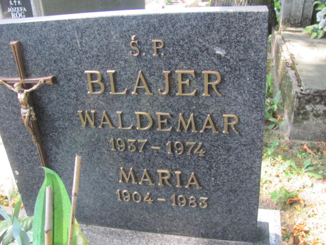 Maria Blajer 1904 Jarosław - Grobonet - Wyszukiwarka osób pochowanych