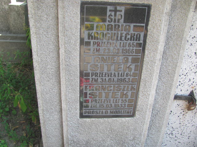Aniela Sitek 1879 Jarosław - Grobonet - Wyszukiwarka osób pochowanych