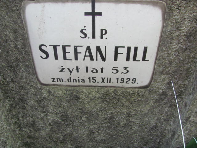 Stefan Fill Jarosław - Grobonet - Wyszukiwarka osób pochowanych
