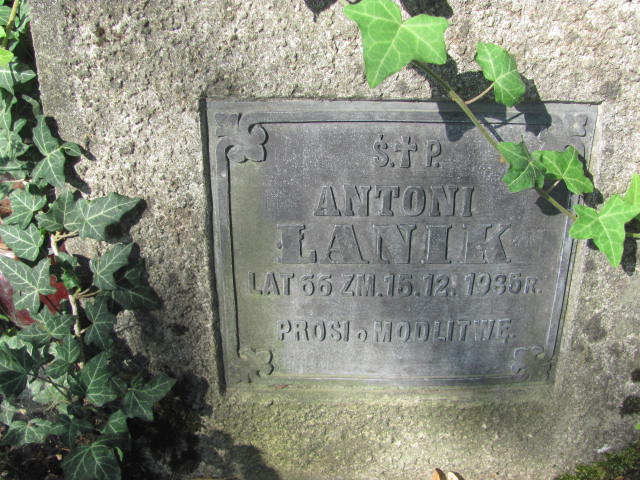 Antoni Łanik Jarosław - Grobonet - Wyszukiwarka osób pochowanych