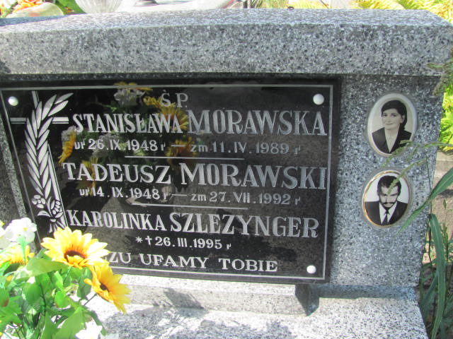 Stanisława Morawska 1948 Jarosław - Grobonet - Wyszukiwarka osób pochowanych