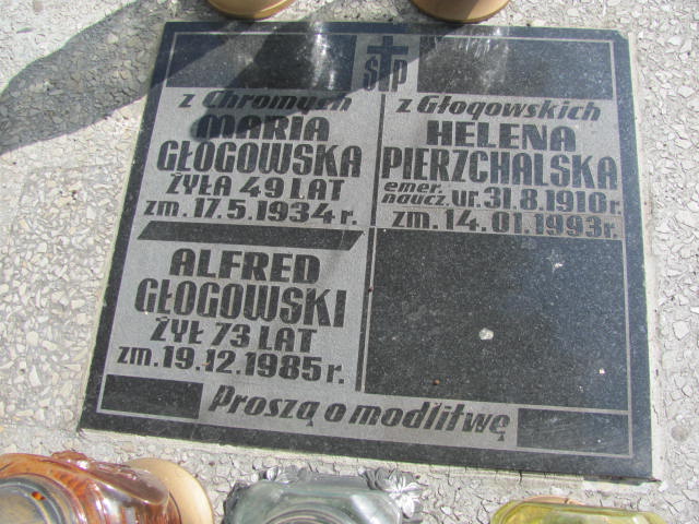 Maria Głogowska Jarosław - Grobonet - Wyszukiwarka osób pochowanych