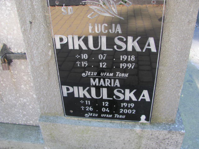 Łucja Pikulska 1918 Jarosław - Grobonet - Wyszukiwarka osób pochowanych