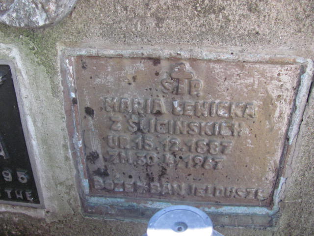 Maria Lewicka 1887 Jarosław - Grobonet - Wyszukiwarka osób pochowanych