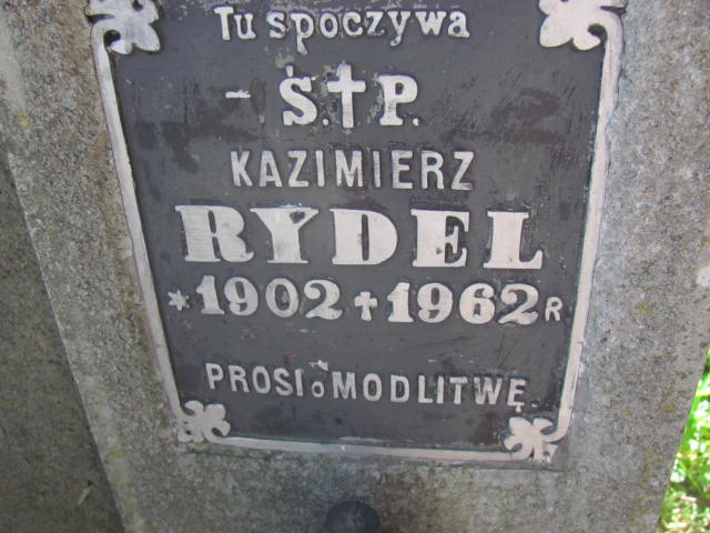 Kazimierz Rydel 1902 Jarosław - Grobonet - Wyszukiwarka osób pochowanych