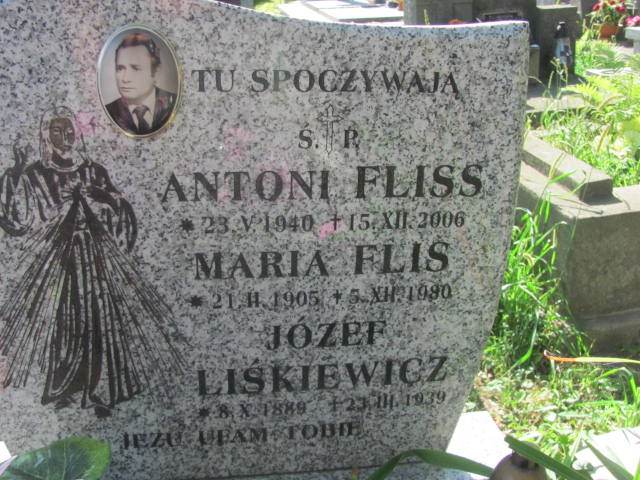 Antoni Fliss 1940 Jarosław - Grobonet - Wyszukiwarka osób pochowanych