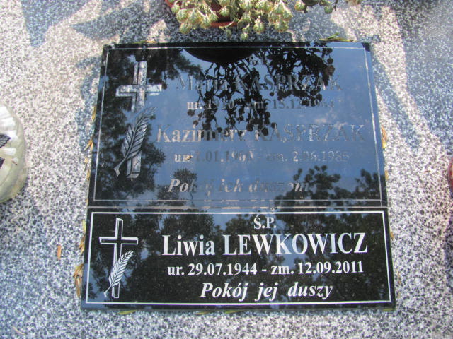 Maria Kasprzak 1910 Jarosław - Grobonet - Wyszukiwarka osób pochowanych