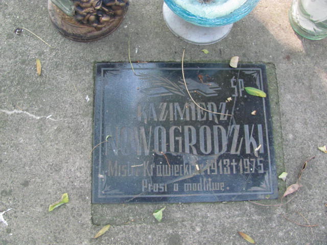 Kazimierz Nowogrodzki 1913 Jarosław - Grobonet - Wyszukiwarka osób pochowanych