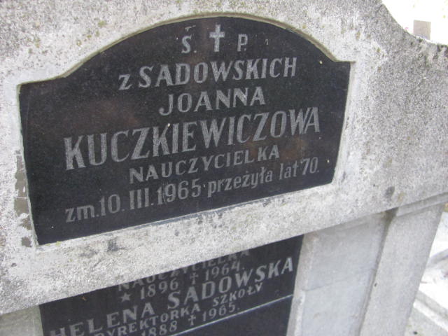 Kazimiera Sadowska 1896 Jarosław - Grobonet - Wyszukiwarka osób pochowanych