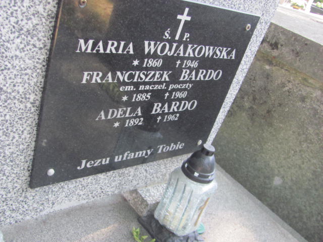Adela Bardo 1892 Jarosław - Grobonet - Wyszukiwarka osób pochowanych