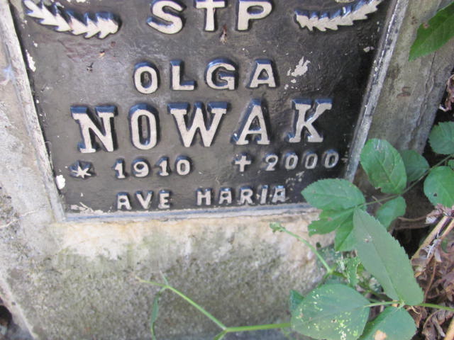 Grób Adam Nowak