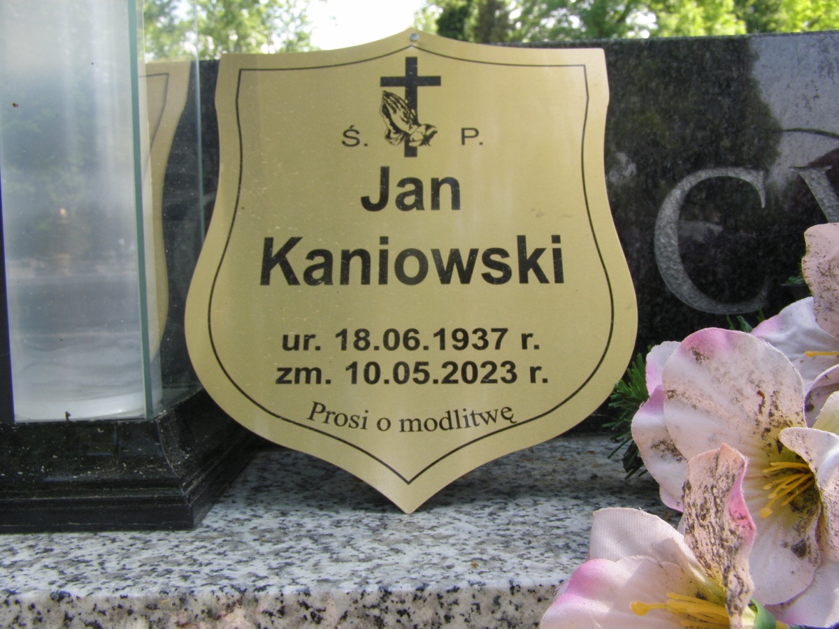 Grób Helena Kaniowska