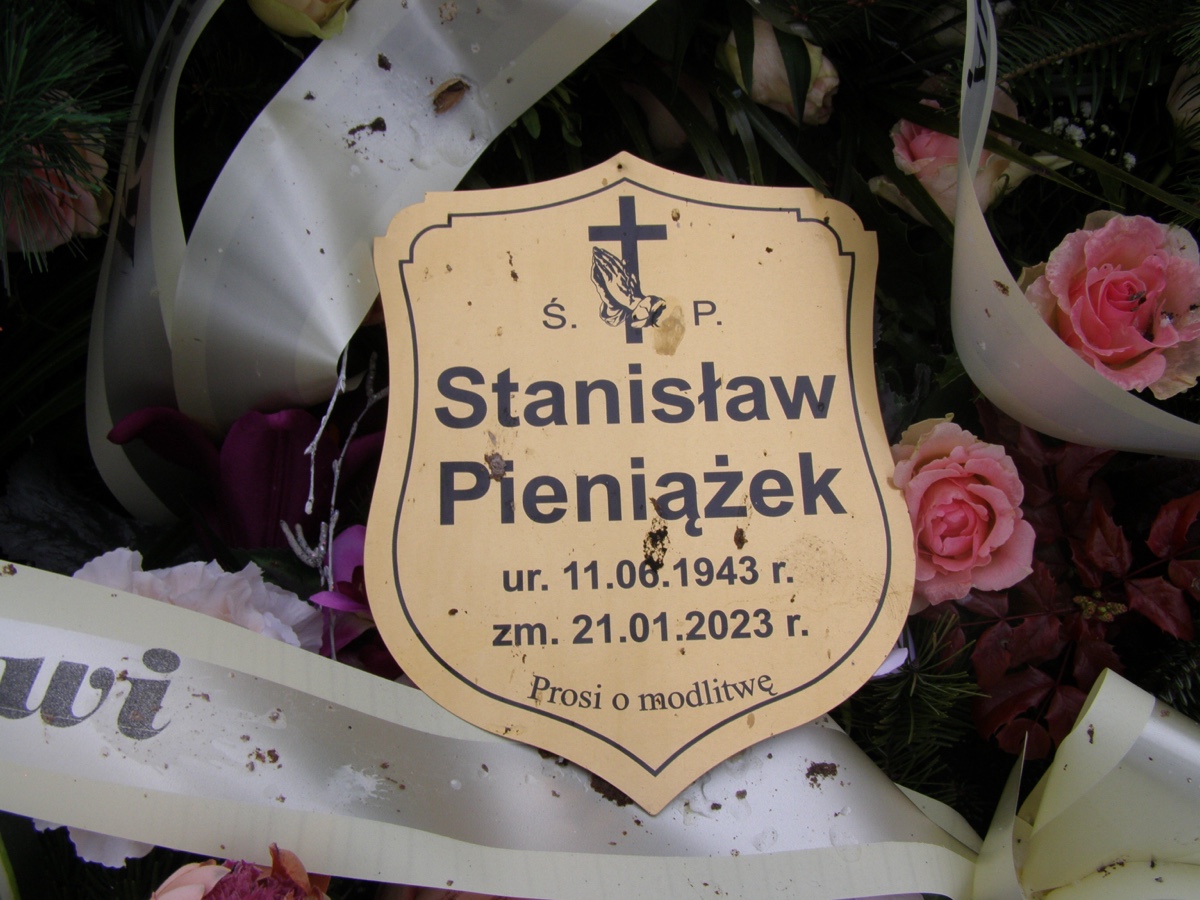 Grób Wojciech Pieniążek