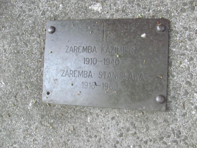 Kazimierz Zaremba 1909 Jarosław - Grobonet - Wyszukiwarka osób pochowanych