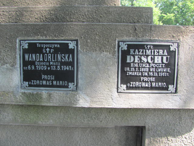 Wanda Orlińska 1909 Jarosław - Grobonet - Wyszukiwarka osób pochowanych