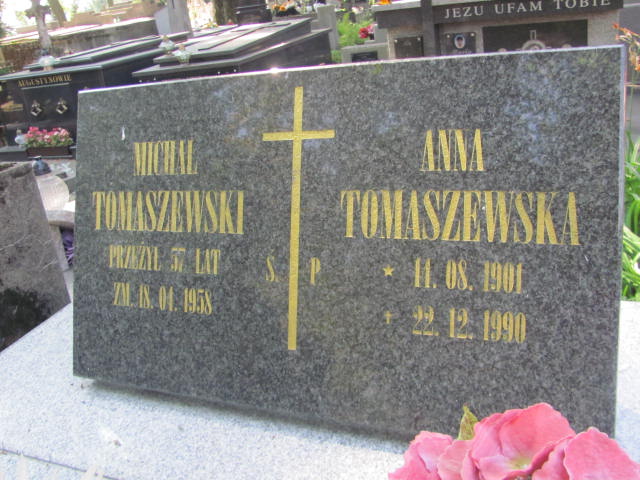 Michał Tomaszewski 1901 Jarosław - Grobonet - Wyszukiwarka osób pochowanych