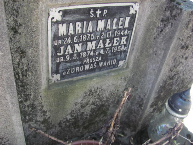 Jan Małek 1874 Jarosław - Grobonet - Wyszukiwarka osób pochowanych