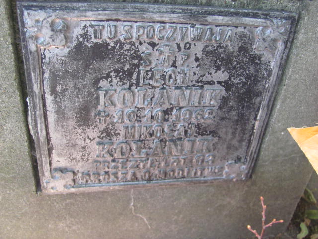 Leon Kolanik 1908 Jarosław - Grobonet - Wyszukiwarka osób pochowanych