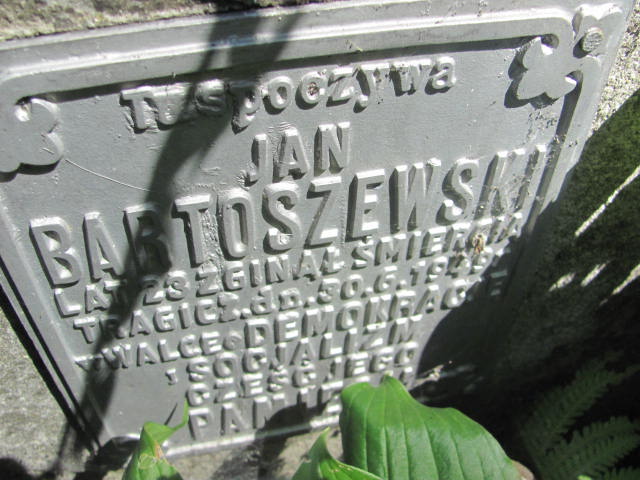 Jan Bartoszewski Jarosław - Grobonet - Wyszukiwarka osób pochowanych