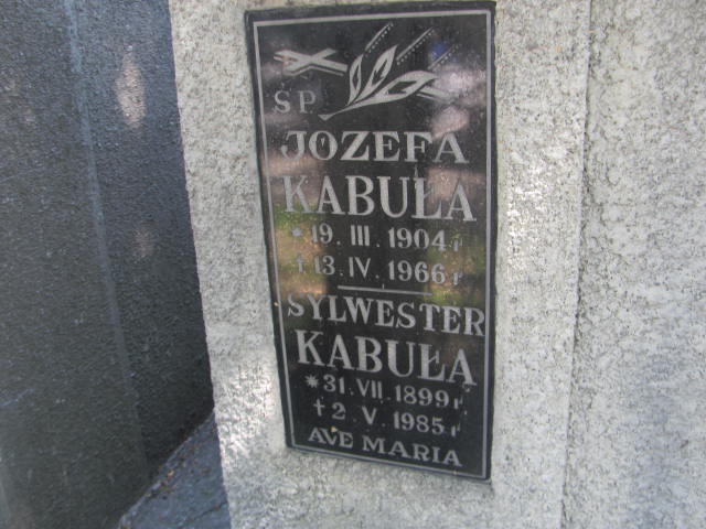 Sylwester Kabuła 1899 Jarosław - Grobonet - Wyszukiwarka osób pochowanych