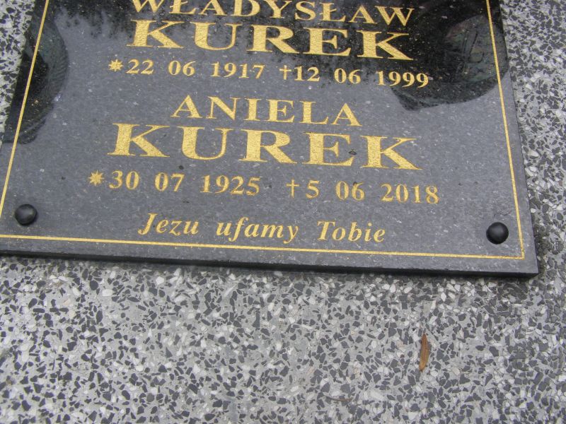 Grób Władysław Kurek