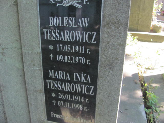 Bolesław Tessarowicz 1911 Jarosław - Grobonet - Wyszukiwarka osób pochowanych