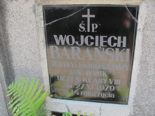 Krystyna Barańska 1936 Jarosław - Grobonet - Wyszukiwarka osób pochowanych