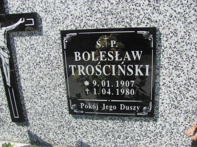Bolesław Trościński 1907 Jarosław - Grobonet - Wyszukiwarka osób pochowanych